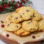 SOURDOUGH WHITE CHOCOLATE CRANBERRY COOKIES - RECIPE FEATURE IMAGE