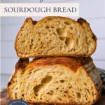 Hot Honey Sourdough Bread - Pinterest Image