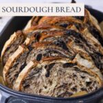 Cookies & Cream Sourdough Bread - Pinterest Image