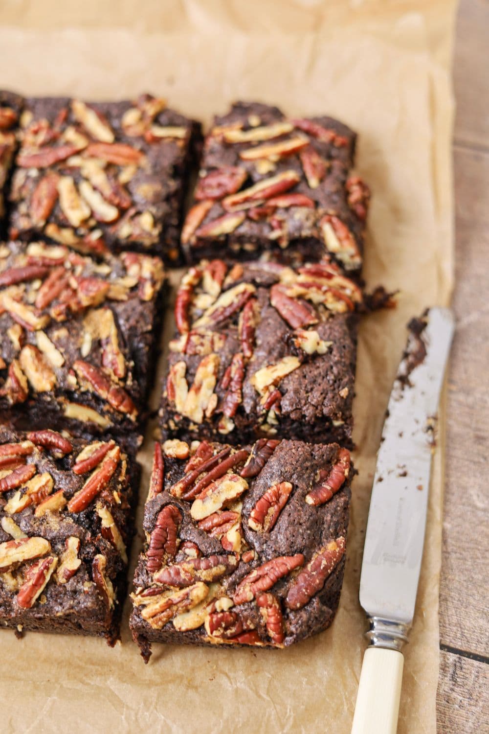 Spiced Sourdough Brownies - The Pantry Mama