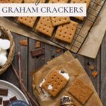 Sourdough Graham Crackers - Pinterest Image