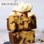 Sourdough Brookies - Pinterest Image