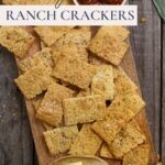 Sourdough Ranch Crackers - Pinterest Image
