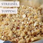 Sourdough streusel topping - Pinterest Image