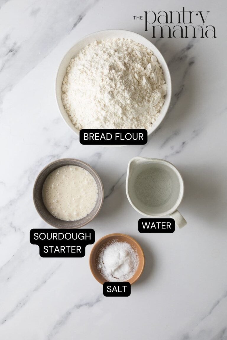 Overnight Sourdough Bread - The Pantry Mama