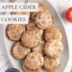 Sourdough Apple Cider Cookies - Pinterest Image